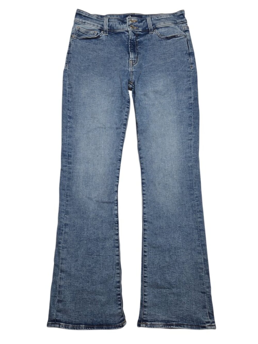 Gap Jeans Womens 10 R‎ Blue Universal Baby Boot Cut Mid Rise Stretch Medium Wash